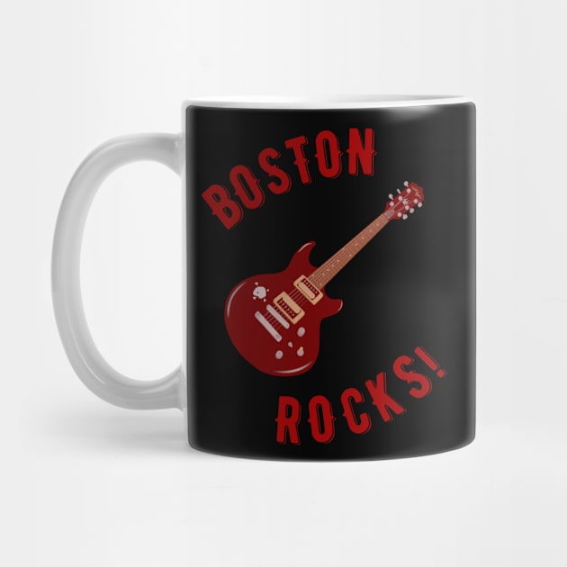 Boston Rocks! by MessageOnApparel